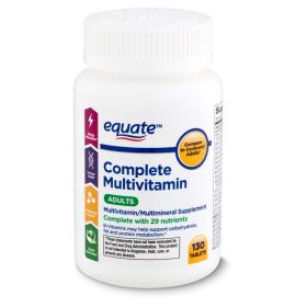 Equate Adults Complete Multivitamin/Multimineral Supplement;  130 Count