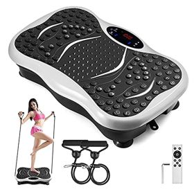 Mini Mini Fat Machine Lazy Vibration Sports Shake Shake Machine Body Shaping Machine (Color: Silver)