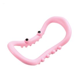 Fascia Stretch Fitness Aids Pilates Ring (Option: Pink-Magnetic therapy)