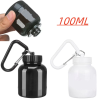 Mini Portable Protein Powder Bottles with Keychain Health Funnel Medicine Bottle Small Water Cup Outdoor Sport Storage