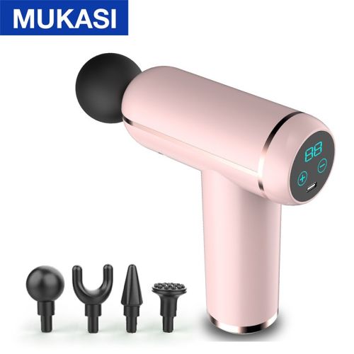 MUKASI LCD Display Massage Gun Portable Percussion Pistol Massager For Body Neck Deep Tissue Muscle Relaxation Gout Pain Relief MUKASI LCD Display Massage Gun Portable Percussion Pistol Massager For Body Neck Deep Tissue Muscle Relaxation Gout Pain Relief