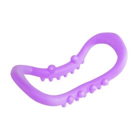 Fascia Stretch Fitness Aids Pilates Ring (Option: Purple-Massage fund)